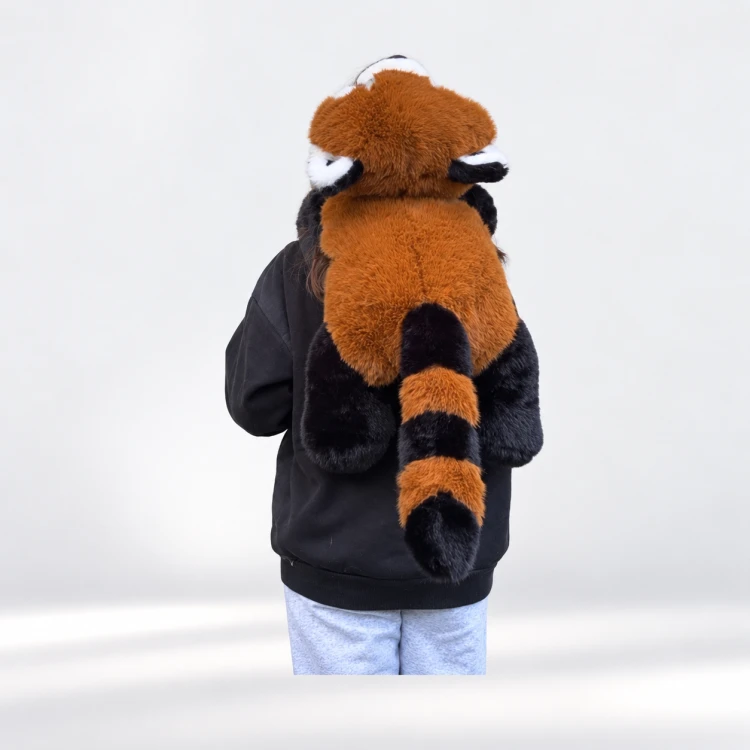 Maskotka obciążeniowa Panda Ruda ciężkomiś SPOKOMI.png