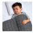 Kołdra obciążeniowa dziecięca 90x120 4 kg oczko 5x5 szara SPOKOMI.png